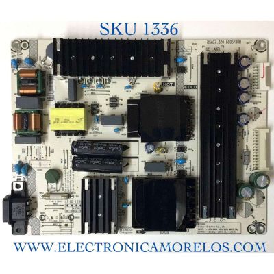 FUENTE PARA TV HISENSE NUMERO DE PARTE 263127 / RSAG7.820.8805/ROH / HLL-4068WE / TJ023H2134B0L / E166702 / PANEL JHD500X3U51-T0L8\S0\GM\ROH\ / MODELO 50U6G 50A66FUA